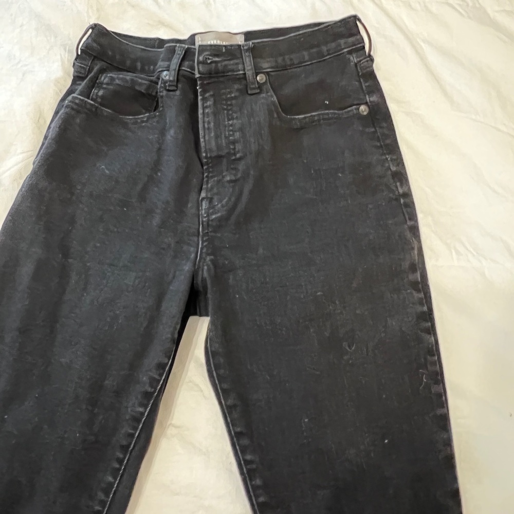 Everlane Black Washed Jeans